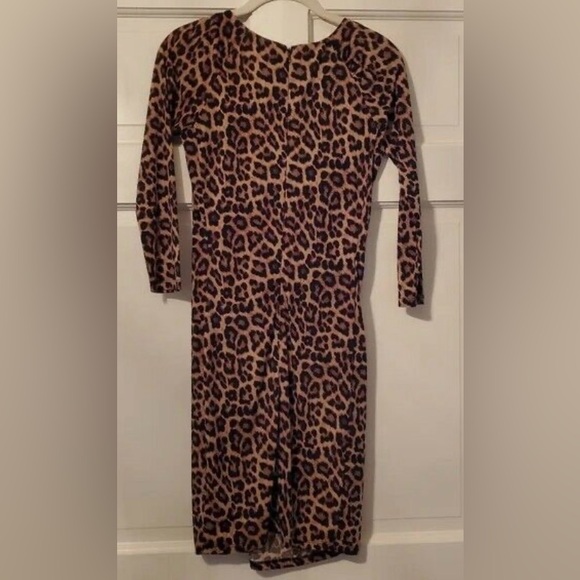 Micheal Micheal Kors Leopard Dress With Gold Hardware. P2P-21-23”. - Picture 3 of 8